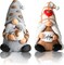Coffee Gnomes – Set of 2 Resin Swedish Collectible Figurines, 4-inch Couple, Coffee Bar Accessories & Decor for Kitchen, Counter, Valentine’s Day Gift